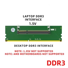 4층 PCB 디자인 SO-DIMM-DIMM 어댑터 더 나은 보호 기능 업그레이드 버전 3 RAM 카드 240핀, 03 3
