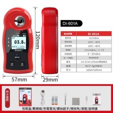 DELIXI DI-601A 手持式數顯糖度計 測量範圍 0~32% Brix, DI - 601A 數顯糖度計 0 - 32 Brix TM, 1個