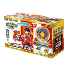 토이트론 듀얼블레이드 슈퍼건 슈퍼 볼케이노 드래곤 세트 배틀팽이, Mix 혼합, 1세트