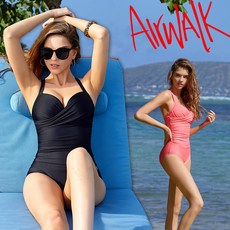 AIRWALK Surf 女式防曬衣 Monokini YAW-0266/Inner Bikini/Rash Guard/Swimsuit/Women Beachwear