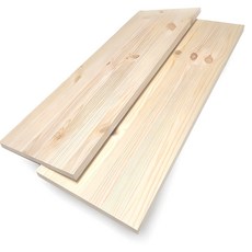 목재 원목 상판 선반 나무판 레드파인 집성목 합판, 15Tx150x400mm (엣지샌딩), 1개