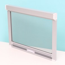 창마루 테크롤방충망 롤방충망 프로젝트방충망 자동롤방충망 상하식방충망 (회색), 0-300, 0-300, 그레이