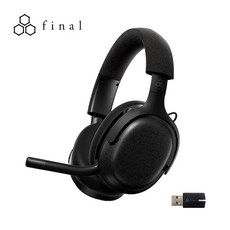 final VR3000 EX 電競耳罩式耳機, 黑色