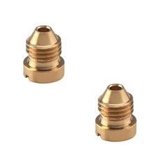 고압 세차폼건 MroMax 4mm 캐논 오리피스 노즐 황동 범용 노즐 2Pc, 2pcs 1.25mm