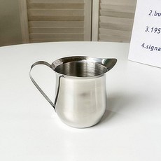 카페스팀 에스프레소소스 주방시럽 스테인피쳐 업소용품, 1개, 라지 240ml