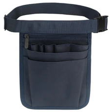 2X 간호사 패니 팩 간호 벨트 주최자 허리 가방 간호사 가위 간호 키트 케이스 케이스 스토리지 어깨 가슴 가방 파란색, 02 Blue