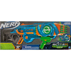 너프 건 엘리트 2.0 플립샷 32 장난감총, 혼합색상, 1개