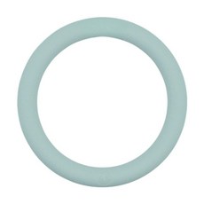 YSSHOP 무게 5파운드 케틀벨 운동 장비 요가 운동 홈 피트니스 필라테스를 위한 전문가용 가중 서클, 18.8cm, 실리콘 주철, 회색 녹색