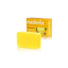 Medimix 藥草浴美肌皂 薑黃淡斑款 125g 溫和潔淨平衡肌膚, 1個, 05薑黃淡斑皂/亮黃