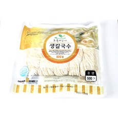 [초록바구니] 청백리 초록 생칼국수 800g / 1개