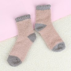 캔디플래닛 수면양말 겨울 중목 기모 양말