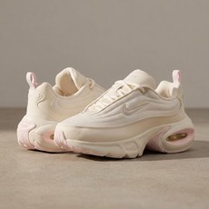 나이키 AIRMAX P 여성 운동화 6cm 키높이 조깅화 런닝화 화이트 핑크 크루삭스 증정