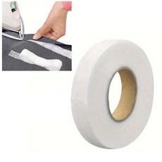 아이베란다 열전사 양면 부직포 옷 수선 테이프 15x60M, 1개, 화이트