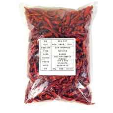 국내 세척 건조 베트남 건고추 페페론치노 대용, 1개