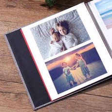 아이사진 포토북 접착식 하드케이스앨범 셀프 성장앨범, 그레이