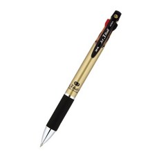 자바펜 제트 3볼 M 다색펜 0.7mm, 샴페인 골드, 2개