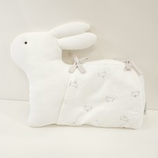 아가방 수성동아NC 부들부들## 귀여운 토끼모양의 짱구베개 ###, 1개, 화이트