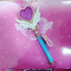 奇妙萌可魔法棒玩具發光魔杖，小仙女愛心公主生日禮物，夢幻發光玩具, 簡裝-音樂魔杖-送電子, 1個