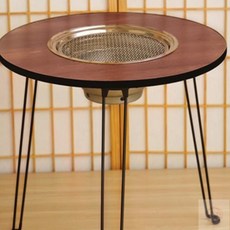 온리진 캠핑 원형 화로 테이블 접이식캠핑테이블