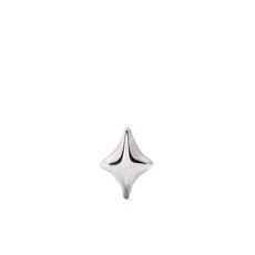 마리아블랙 14kt White Gold Misty Glanze 4 piercing stud