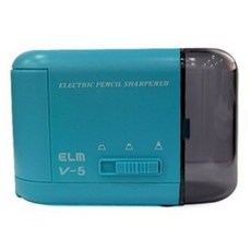 이엘엠 전동 연필깎이 V-5, 화이트, 1개