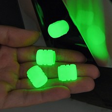 자동차 제네시스 모하비 악세사리 태양광 야광 휠캡, 그린2p