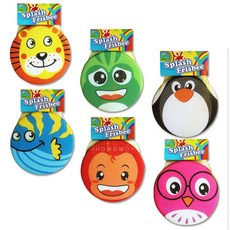 布飛盤 軟飛盤 可愛動物 飛濺飛盤 兒童安全飛盤 沙灘 戶外玩具 6031 親子遊戲, 1個, 款式隨機