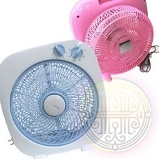 탁상형선풍기 박스형 선풍기 10형 데스크 팬 전원 모터 구성 빠른배송 기기 날개 이동