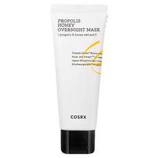 COSRX 蜂膠蜂蜜保濕睡眠面膜 60ml，夜間修護保濕，打造水潤彈嫩美肌, 60g, 1個