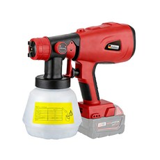 18V鋰電充電式無線噴漆槍，適用米沃奇電池接口，DIY電動噴漆機油漆噴槍, 1個, 噴漆主機【不含電池含配件】