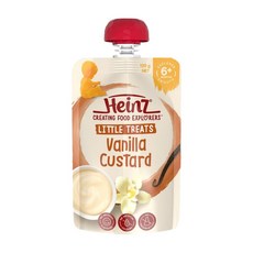Heinz 하인즈 바닐라 커스타드 아기간식 6m+ 120g Vanilla Custard, 1개