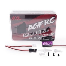 AGFRC A06CLS 알루미늄 케이스 7g 티타늄 기어 2.2KG 0.066Sec 미니 자동차 GLR GLA MRZ 비행기 용 초고속, 02 A06CLS JST Plug