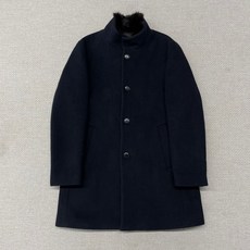 JK861 블루라운지 마에스트로 탈착퍼 울 싱글코트