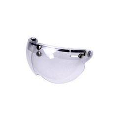 EVO 安全帽飛行鏡片 強化抗UV 現貨 護目鏡 w鏡片 強化凸鏡 透明鏡片 抗UV 長鏡片 三釦式 鏡片 哈家人, 透明