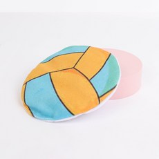 寵愛毛宅 寵物玩具 貓玩具 逗貓響紙貓咪玩具 貓薄荷玩具 薄荷球造型玩具, 1個, 排球