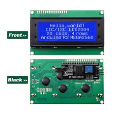 아두이노 LCD 2004 인터페이스 I2C IIC, LCD 2004 I2C 납땜O