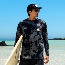 퀵실버 QUIKSILVER 남성 루즈핏 래쉬가드 QS1096KMT