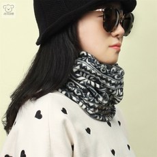 리2치점빵 눈꽃 보온 넥워머 목토시 얼굴가리개