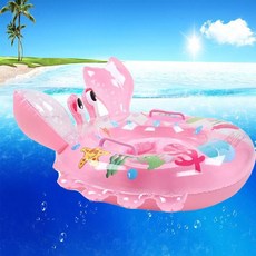 24H出貨0-5歲嬰兒坐圈 可愛小螃蟹輔助雙手把褲座圈 游泳圈 浮圈 夏日必備水上用品 【SV6967】BO雜貨, 1個, 顏色隨機出貨, 顏色隨機出貨