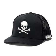 G/FORE Skull TS Trucker Ball Cap 高爾夫球帽 G/FORE AS21H21 炭灰色