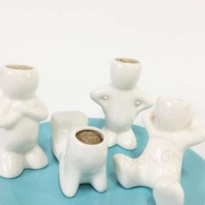 도자기잔디인형 새싹키우기