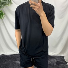STAFLAT 男式女式短袖 Overfit Rash Guard 寬鬆大碼上衣