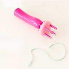 실 매듭 공예 머리땋는기계 자동머리땋기