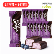 스발야 SVALYA 블루베리 크림치즈바 Blueberry Cheese Bar, 40g, 28개