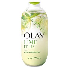 여성용 올레이 바디 워시 24/7 스킨 프레시 마이애미 모크테일 식물성 클렌저 B3 및 블렌드 모든, 4 Lime It Up with Lime & Berga, 22 Fl Oz (Pack of 1), 650ml