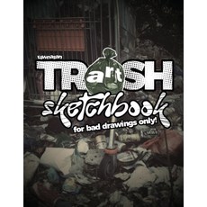 (영문도서) Rawnasan Trash Art Sketchbook for Bad Drawings Only Paperback, Rawnasan Designs, English, 9781636572888