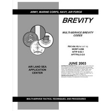 FM 3-54.10 Multi-Service Brevity Codes Paperback, Independently Published, English, 9798734276426