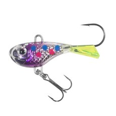 NORTHLAND TACKLE TWITCHIN' Puppet 1/카드 1/8oz 갤럭시 블랙, 퍼플 원더브레드