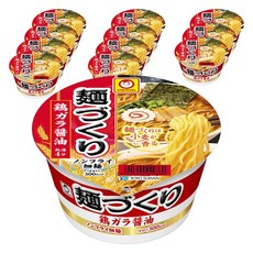 Maruchan 碗裝雞骨醬油風味細拉麵, 12入