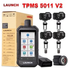 런치 X431 크리더 TPMS 5011 V2 타이어 공기압 센서 서비스 스캐너 315433MHz 지원 12가지 기능 탑재, 02 TPMS 5011 V2, 01 global version